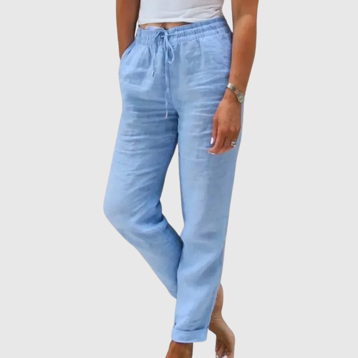 Clara | Short en Lin Chic et Respirant Femme