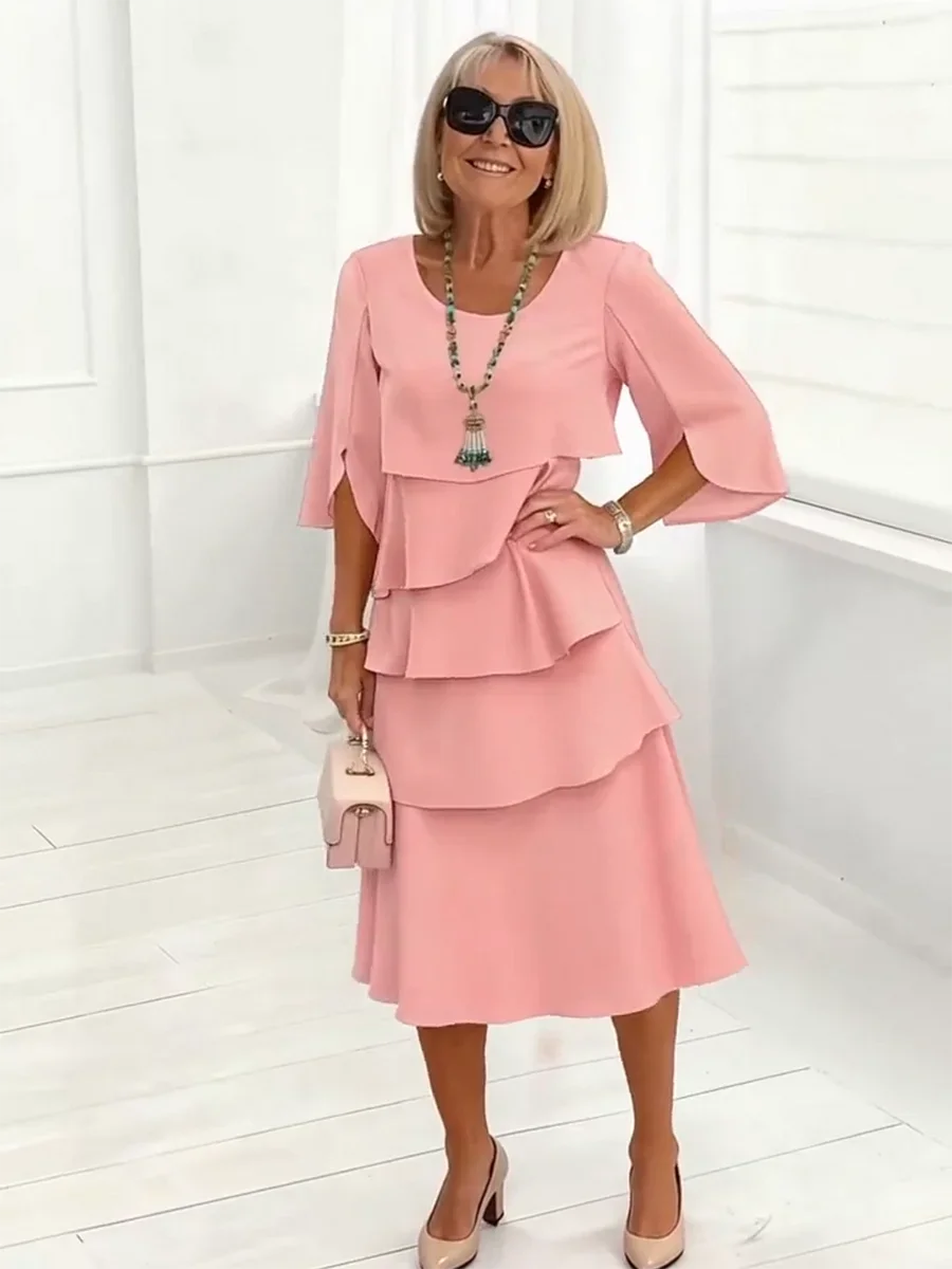 Charlotte | Robe Midi Élégante