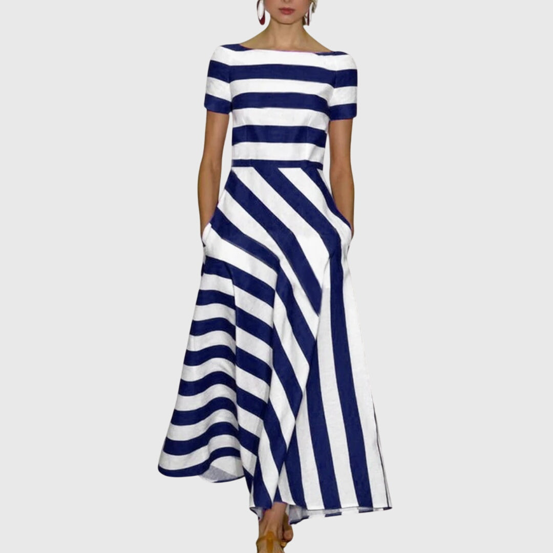Nora | Robe Rayée