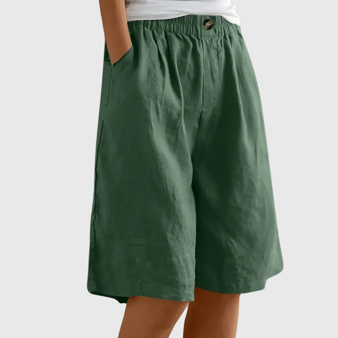 THÉO & MARCELLE PARIS | Shorts Amples Taille Élastique Ella