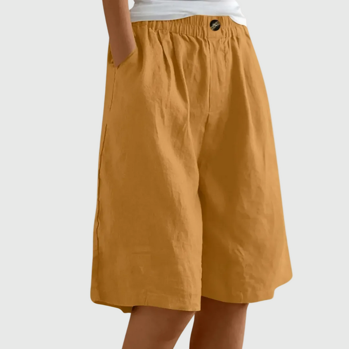 THÉO & MARCELLE PARIS | Shorts Amples Taille Élastique Ella