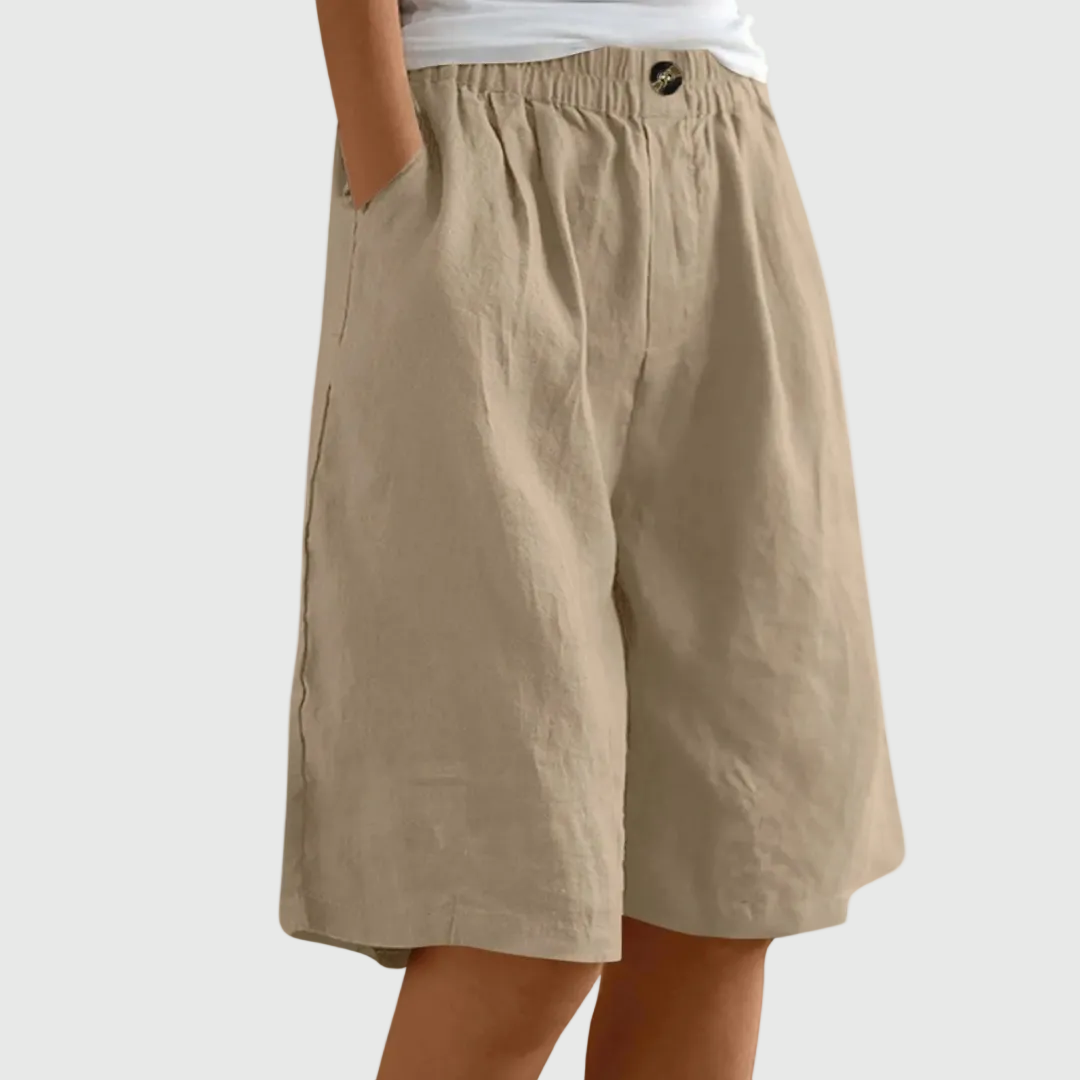 THÉO & MARCELLE PARIS | Shorts Amples Taille Élastique Ella