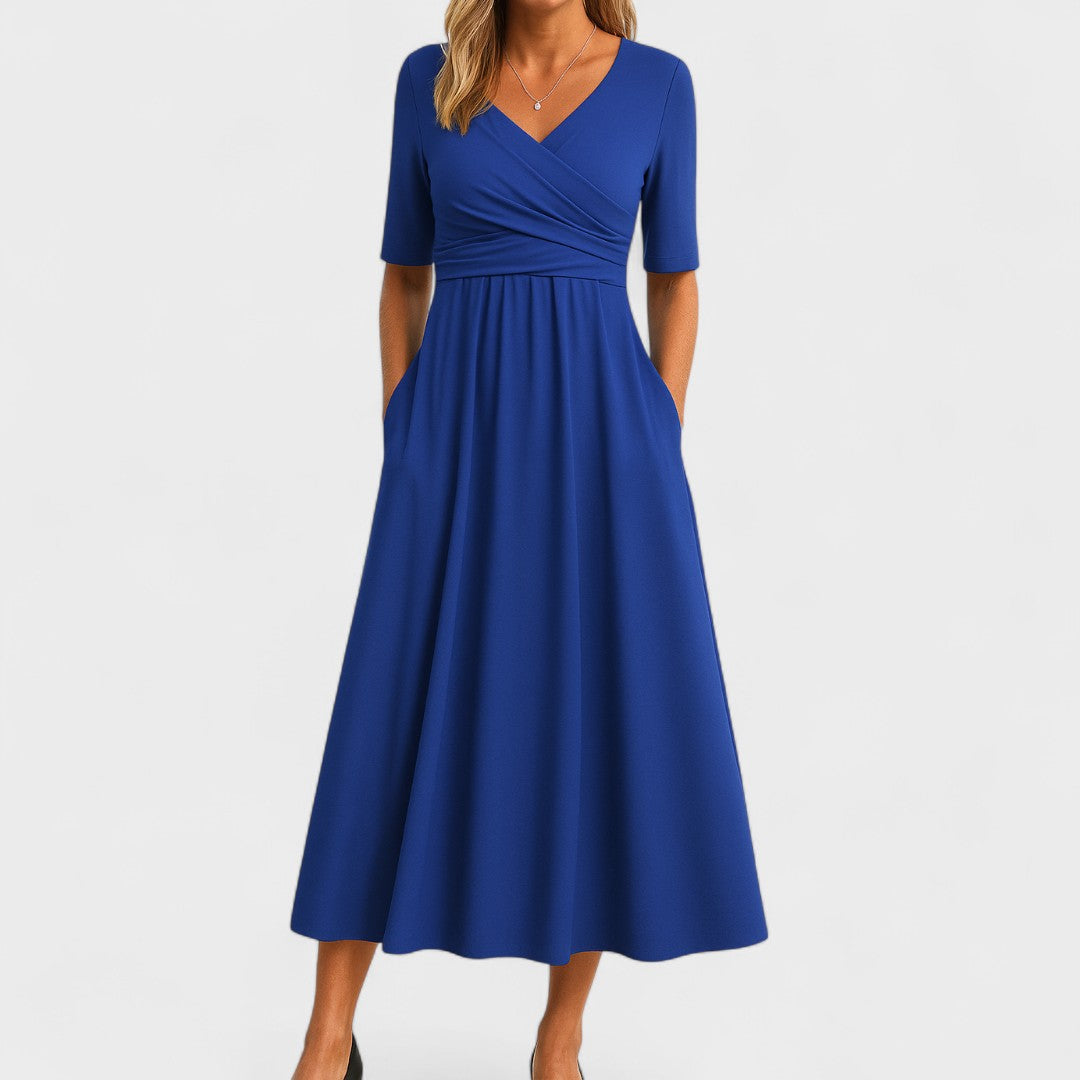 Annie | Robe Midi Élégante