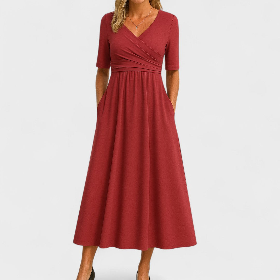 Annie | Robe Midi Élégante