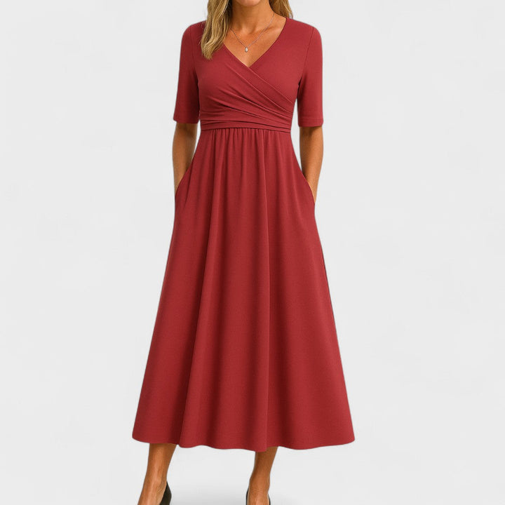 Annie | Robe Midi Élégante