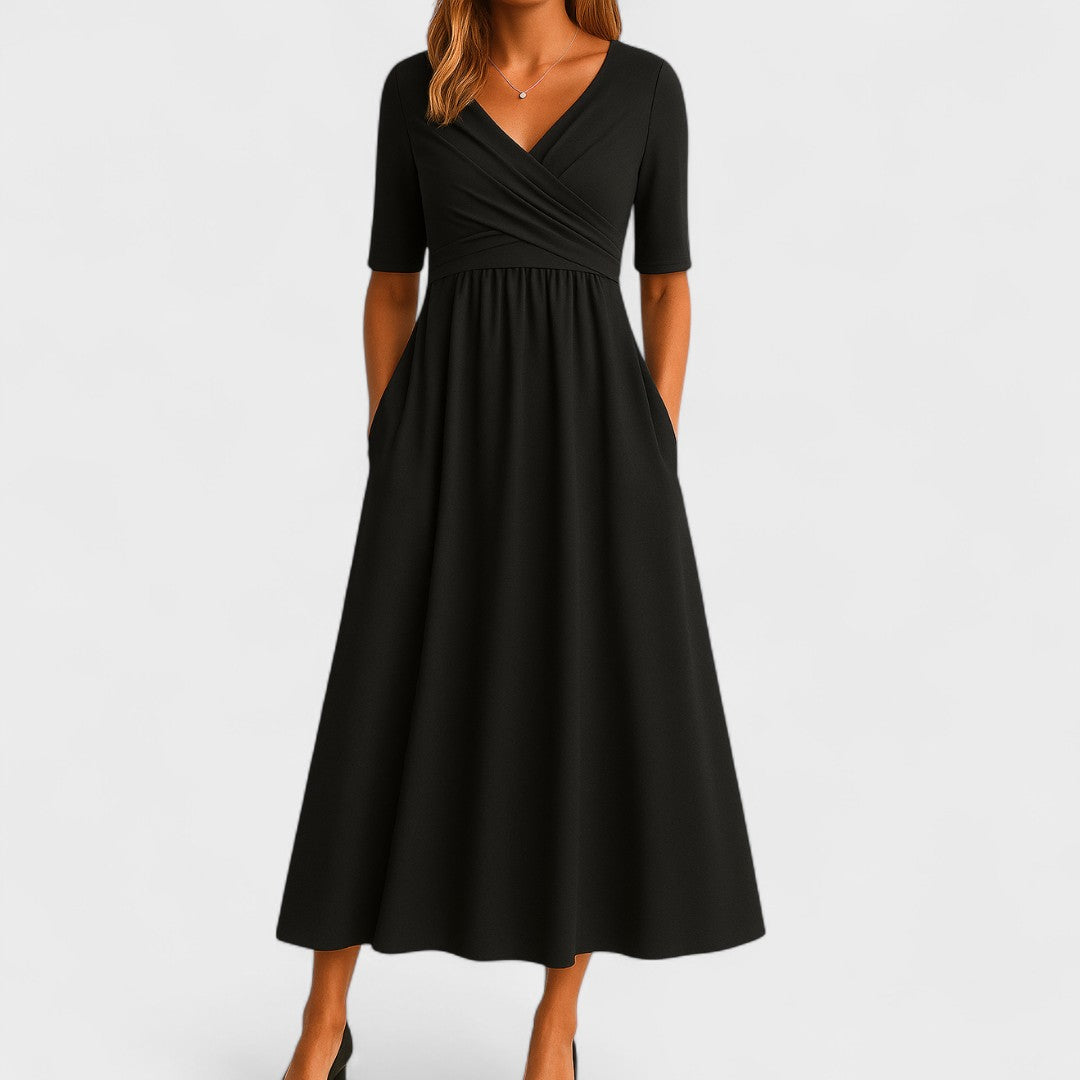 Annie | Robe Midi Élégante