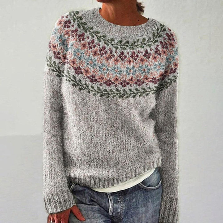 Bridget | Vintage Islandzki Sweter z Wełny