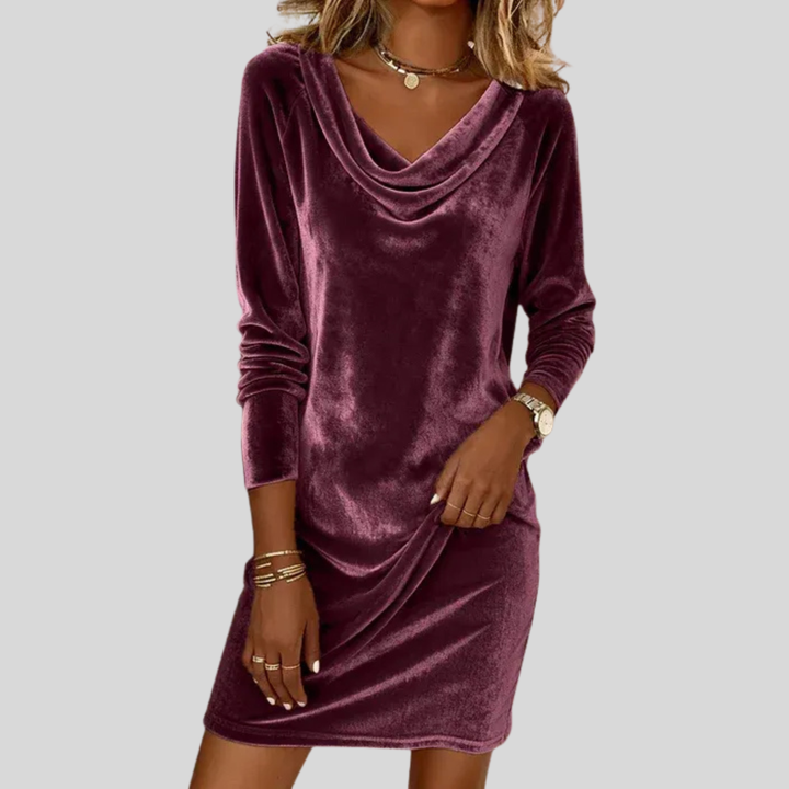 Frosina | Robe en Velours Ample