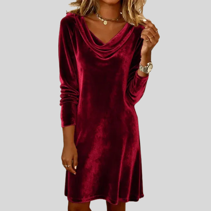 Frosina | Robe en Velours Ample