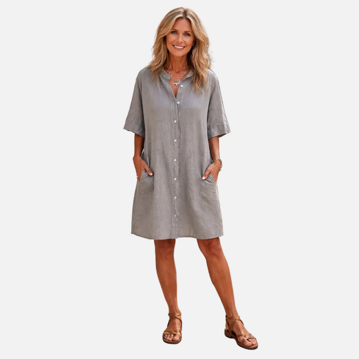 Mila | Robe Chemise Décontractée