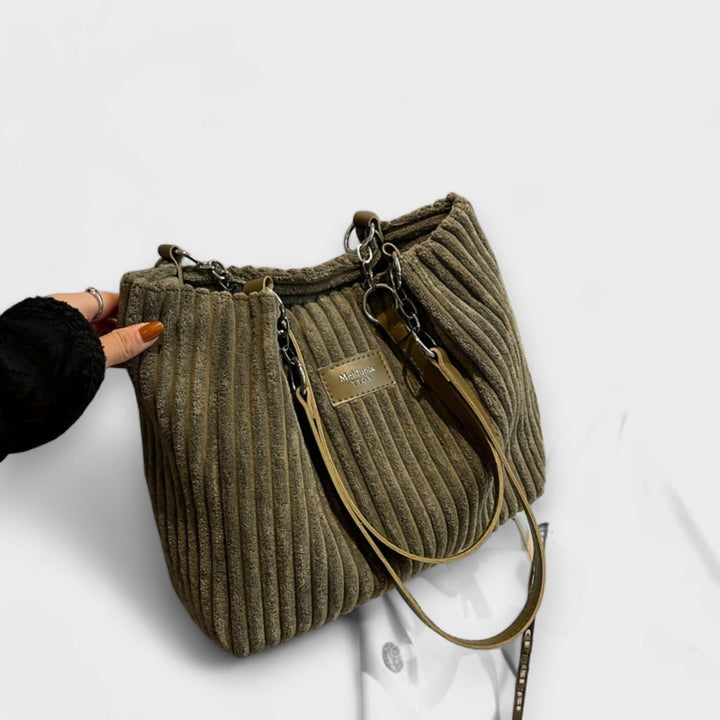 Aurélie | Sac à bandoulière en cordon doux
