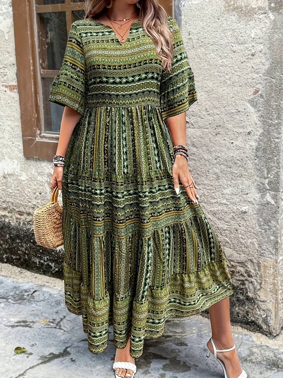 Serena | La Robe Maxi Bohémienne