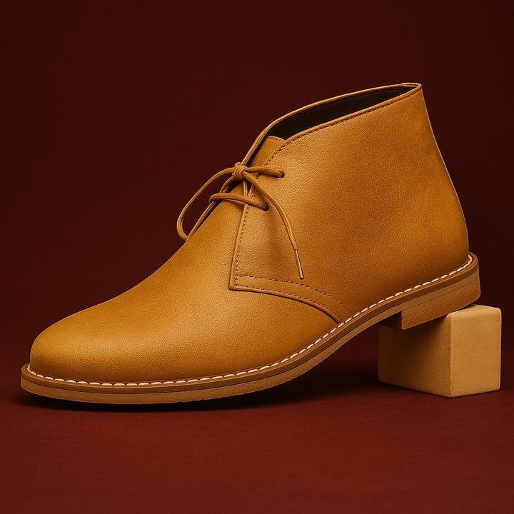 Adrian | Skórzane botki chukka