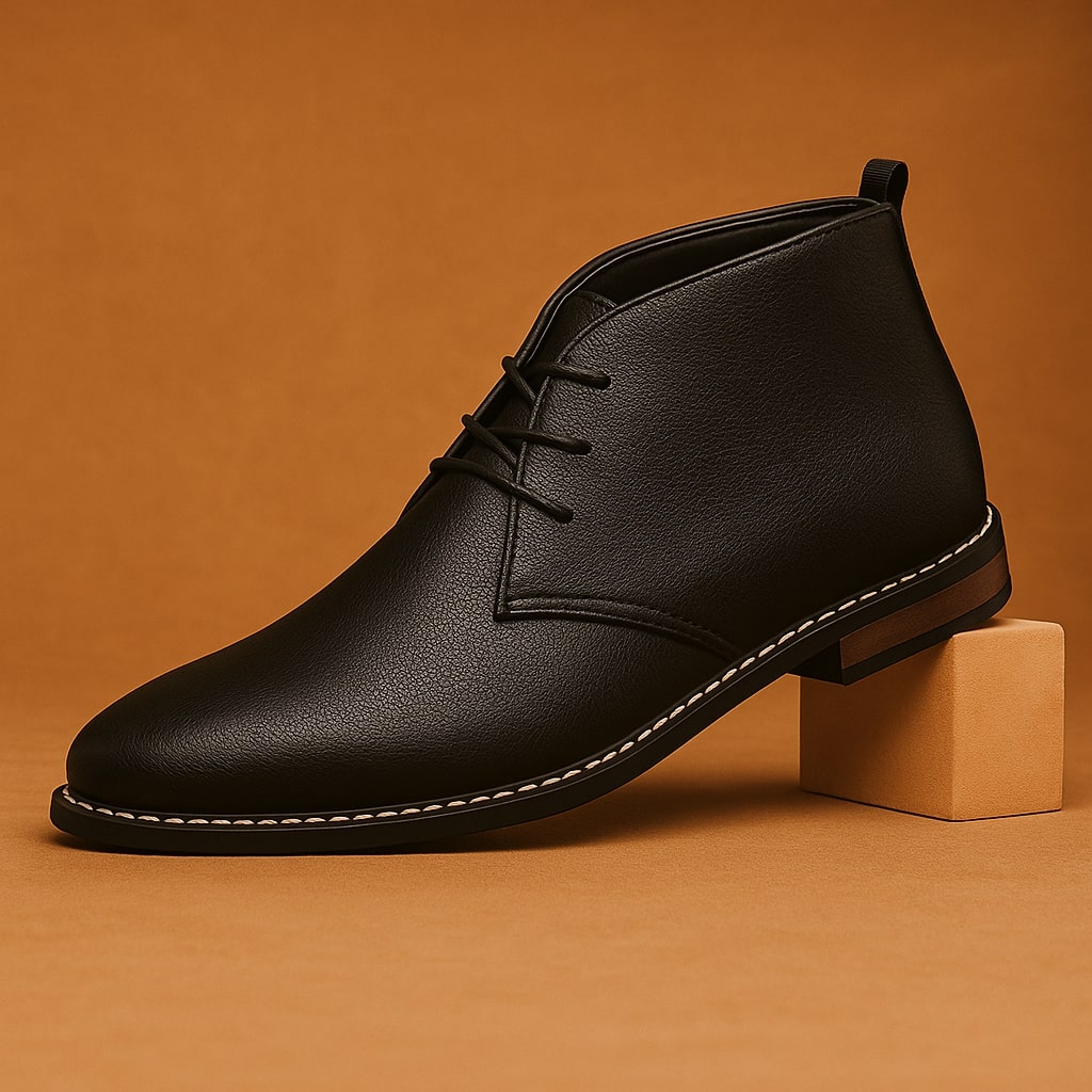 Adrian | Skórzane botki chukka