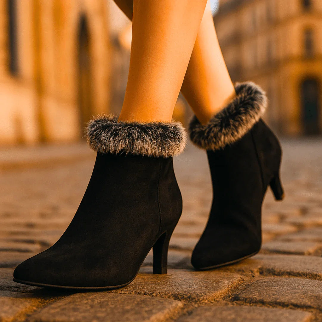 Buty ze skóry syntetycznej Aurora