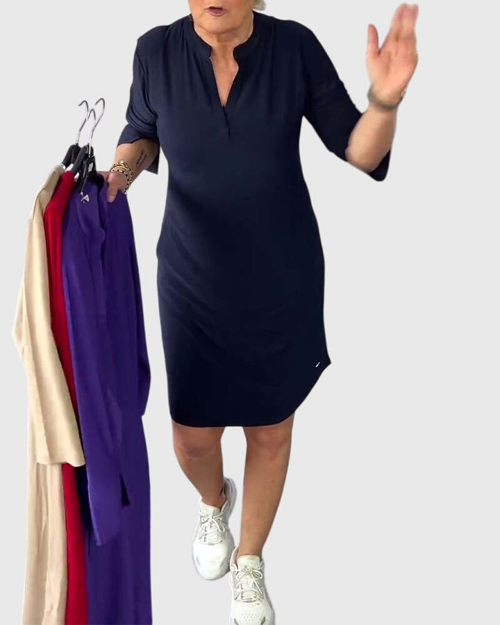 Clarissa | Robe V-Cou Unie