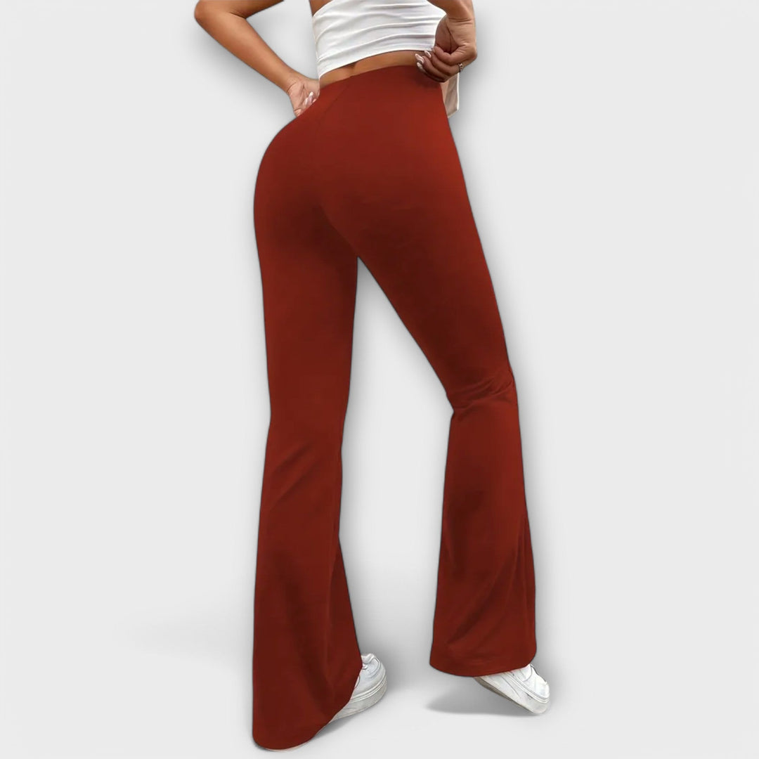 Solea | Pantalons Détendus avec Jambes Évasées