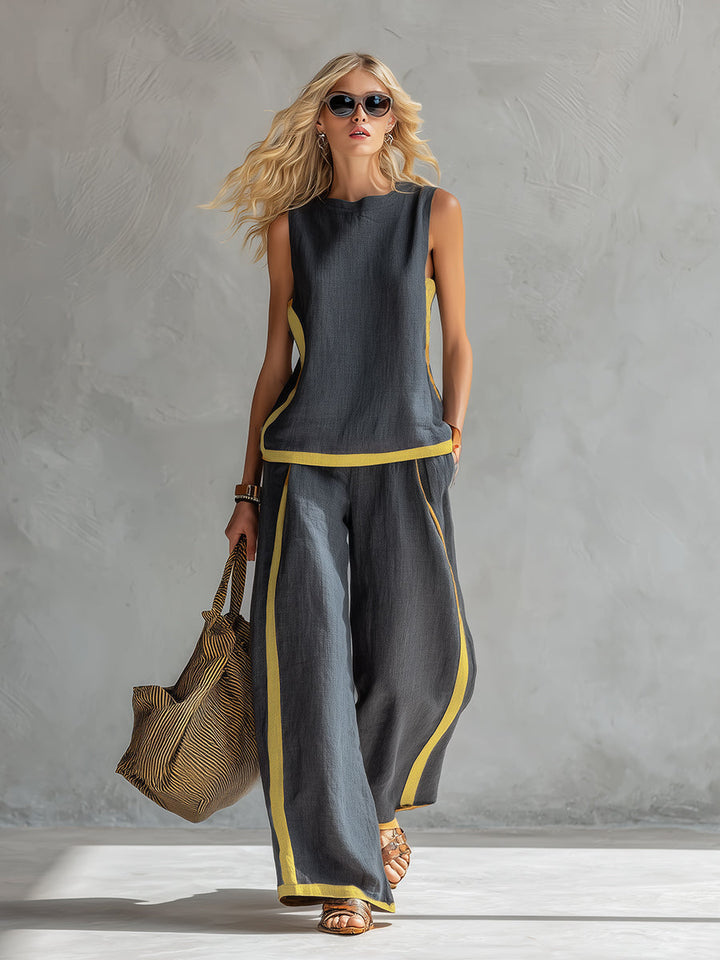 Leila™ | Ensemble Élégant en Deux Pièces