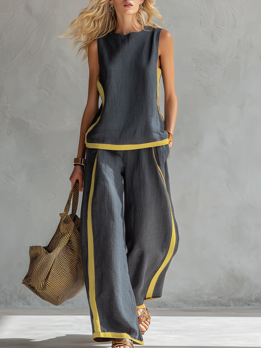 Leila™ | Ensemble Élégant en Deux Pièces