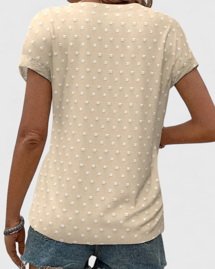 Celena | Chemise V-Cou Confortable