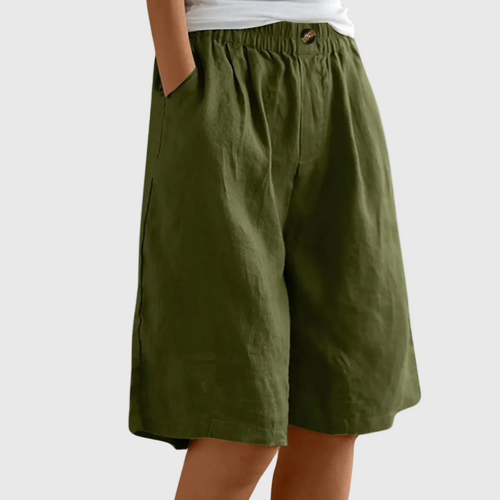 THÉO & MARCELLE PARIS | Shorts Amples Taille Élastique Ella