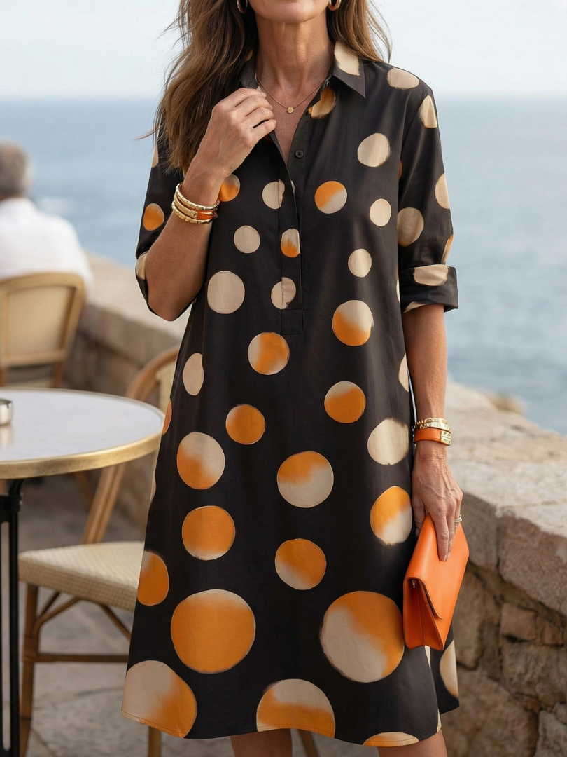 Vespera | Robe à Pois au Crépuscule