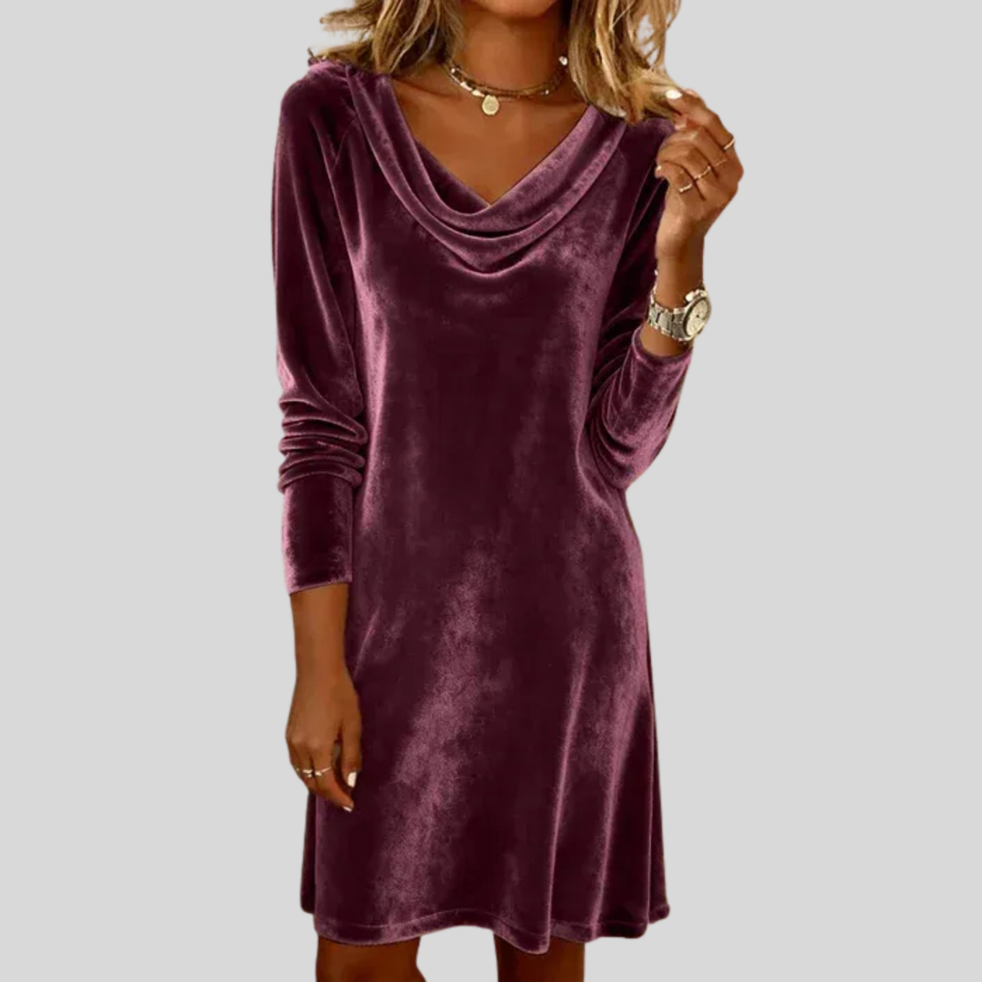 Frosina | Robe en Velours Ample