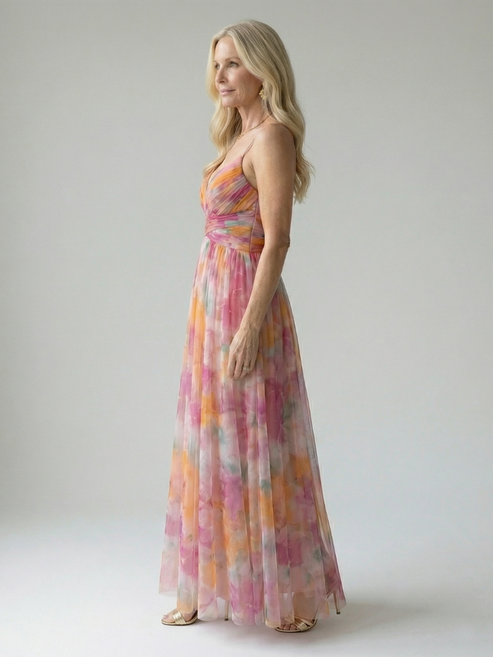 Isel | Robe Maxi à Enveloppe Douce