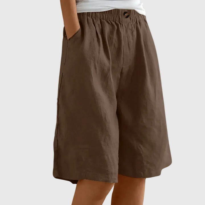 THÉO & MARCELLE PARIS | Shorts Amples Taille Élastique Ella