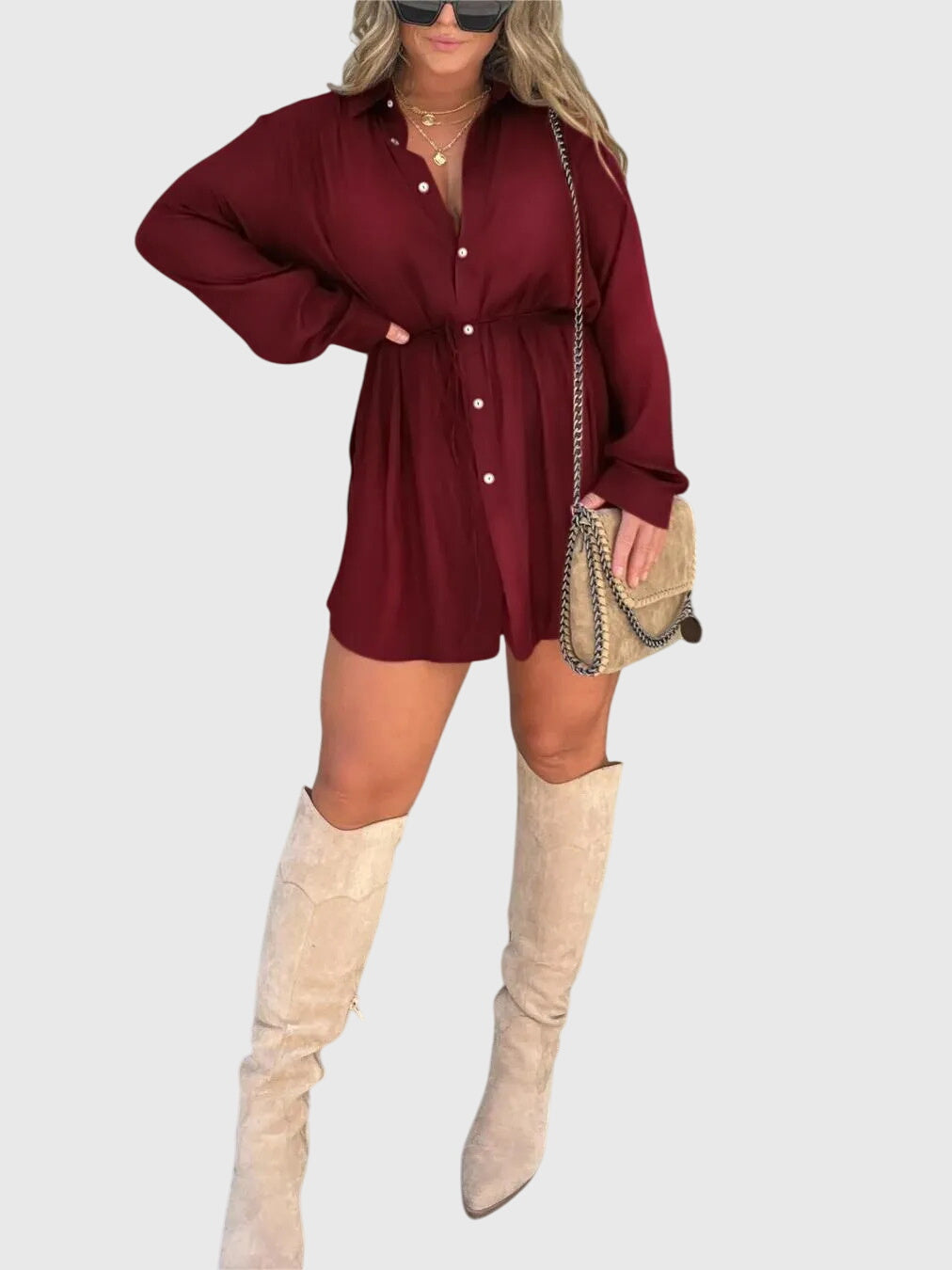 Faye | Robe Combinaison Élégante
