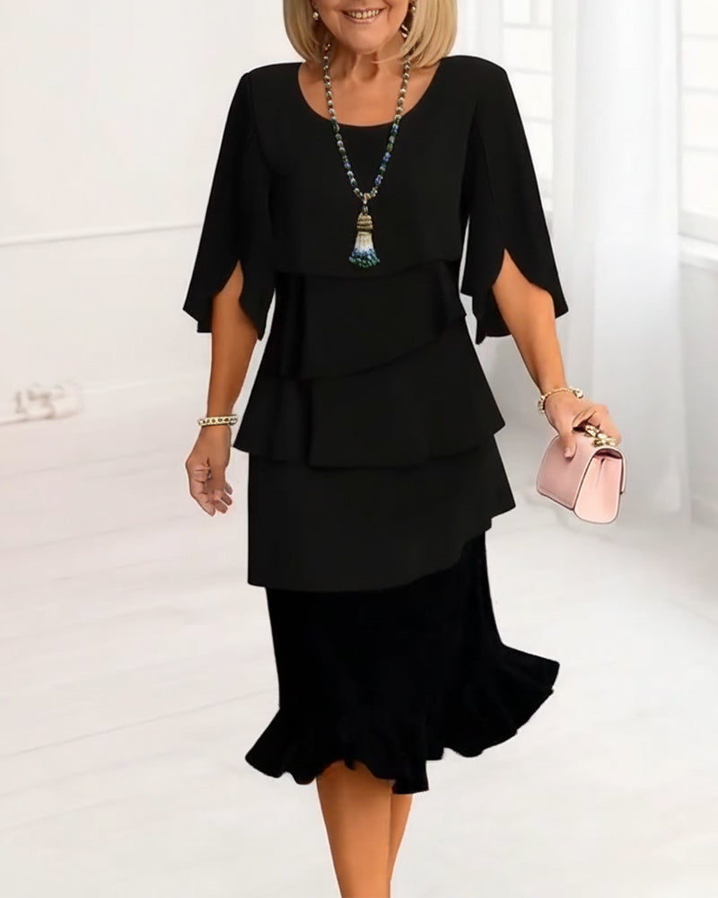 Charlotte | Robe Midi Élégante