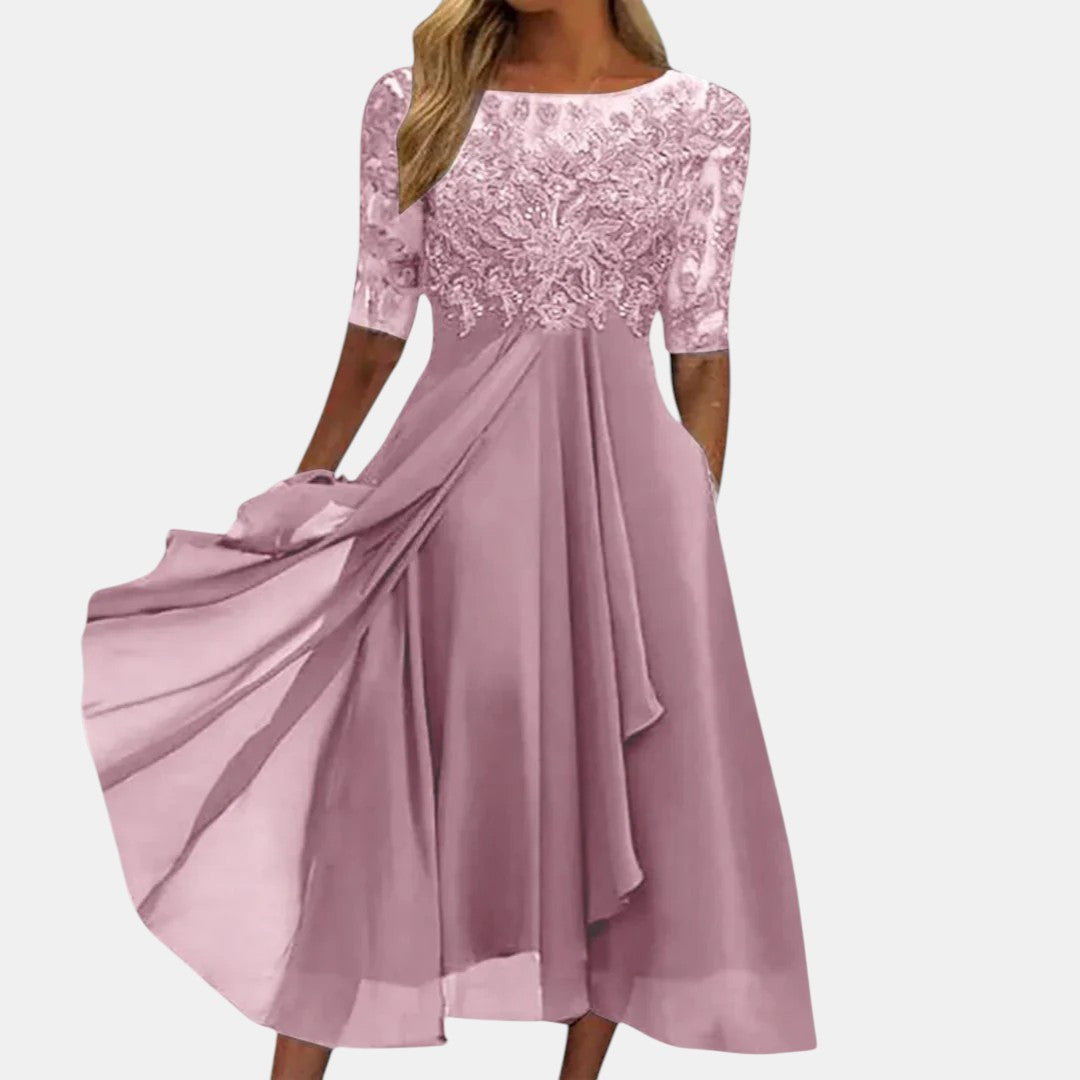 Rhonda™ | Robe en Dentelle Élégante