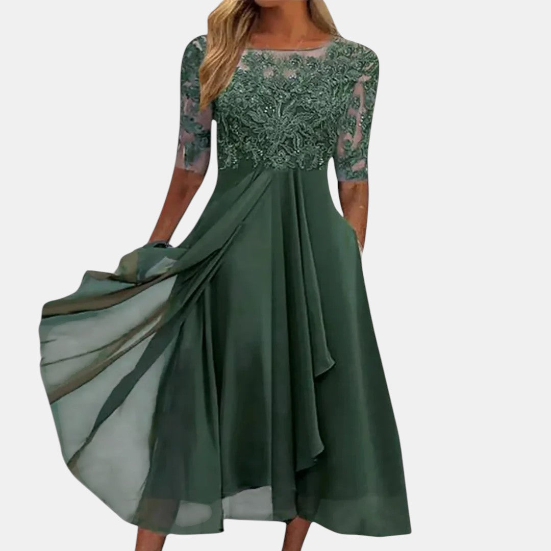 Rhonda™ | Robe en Dentelle Élégante