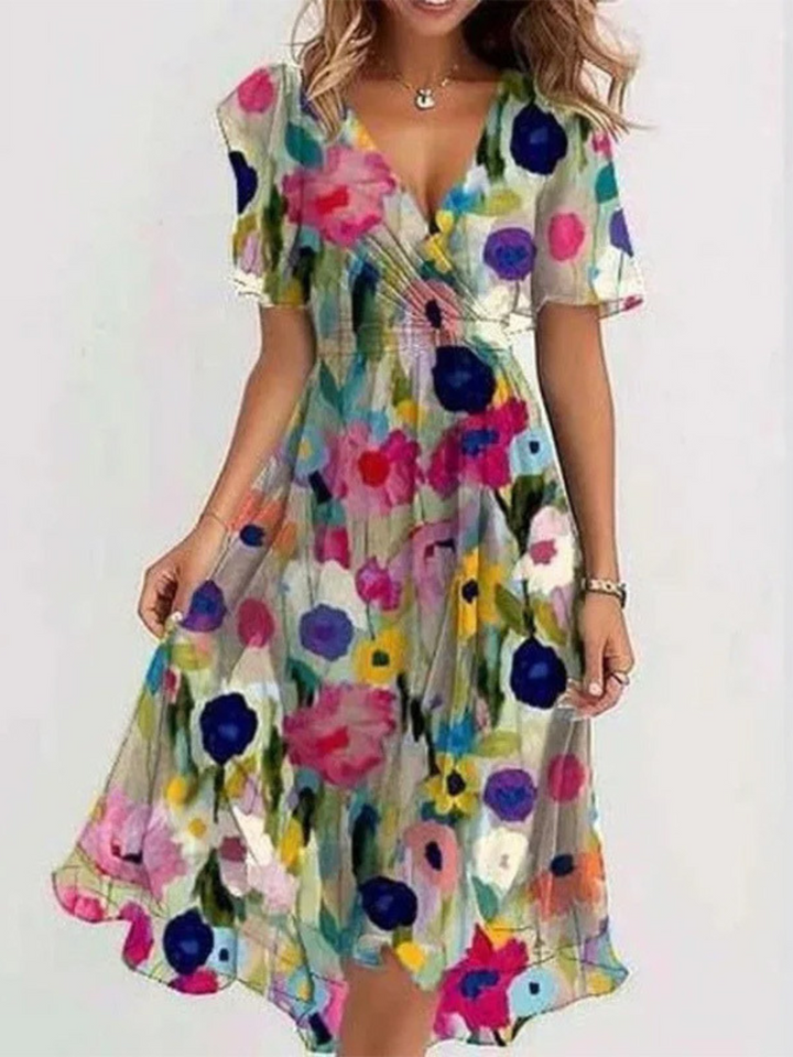 Rosa | Robe d'été avec couverture du ventre