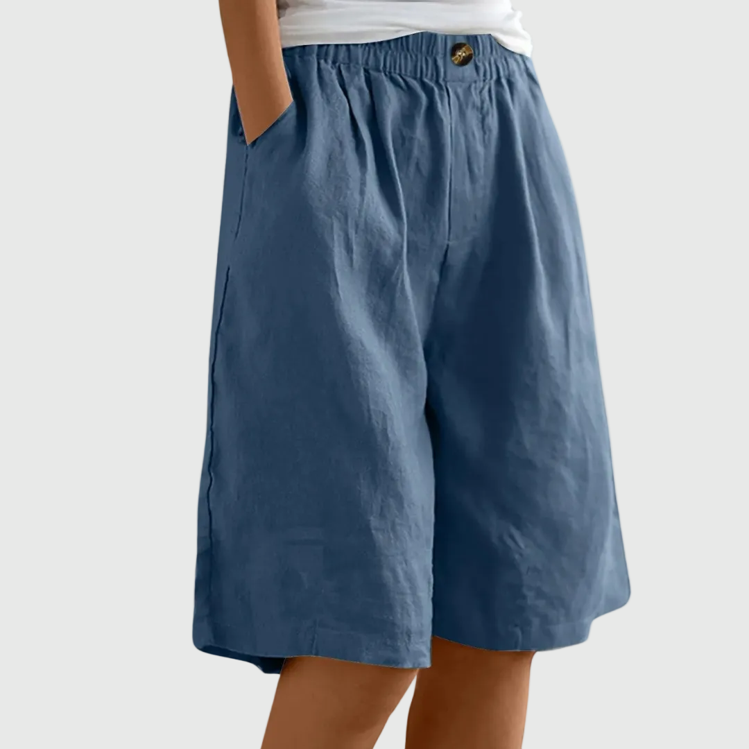 THÉO & MARCELLE PARIS | Shorts Amples Taille Élastique Ella