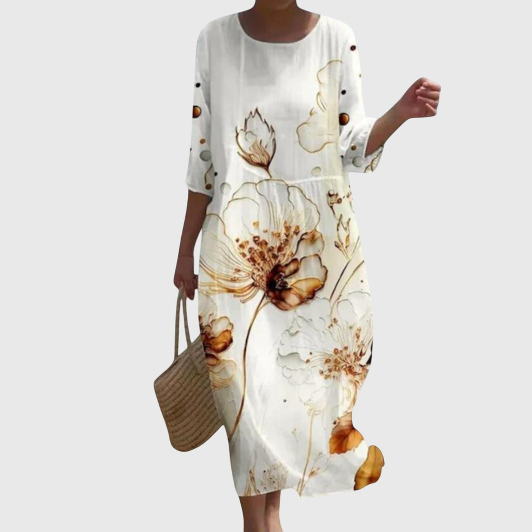 Ruth | Robe Maxi Florale Élégante