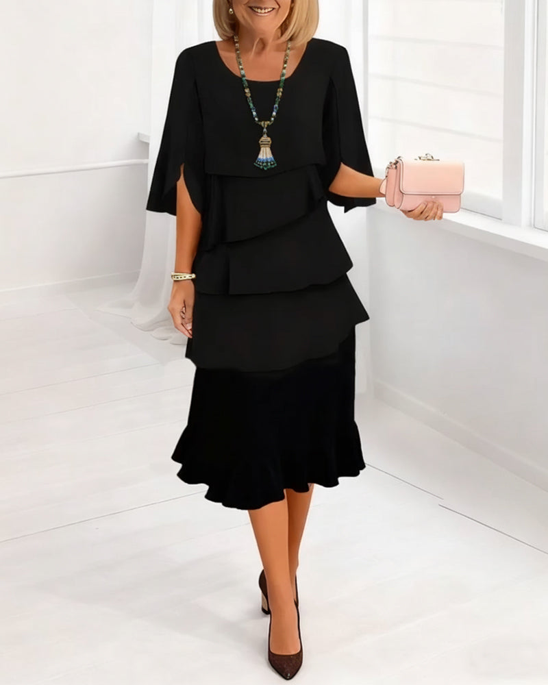 Charlotte | Robe Midi Élégante
