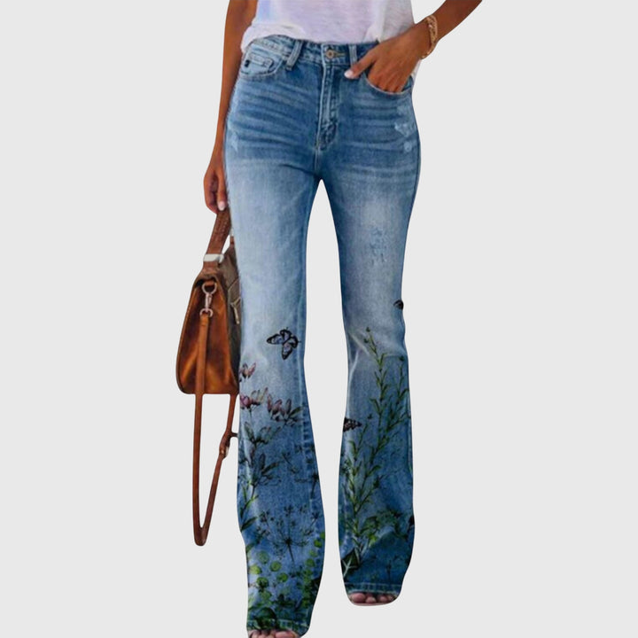 Cheri | Pantalons à Imprimé Floral