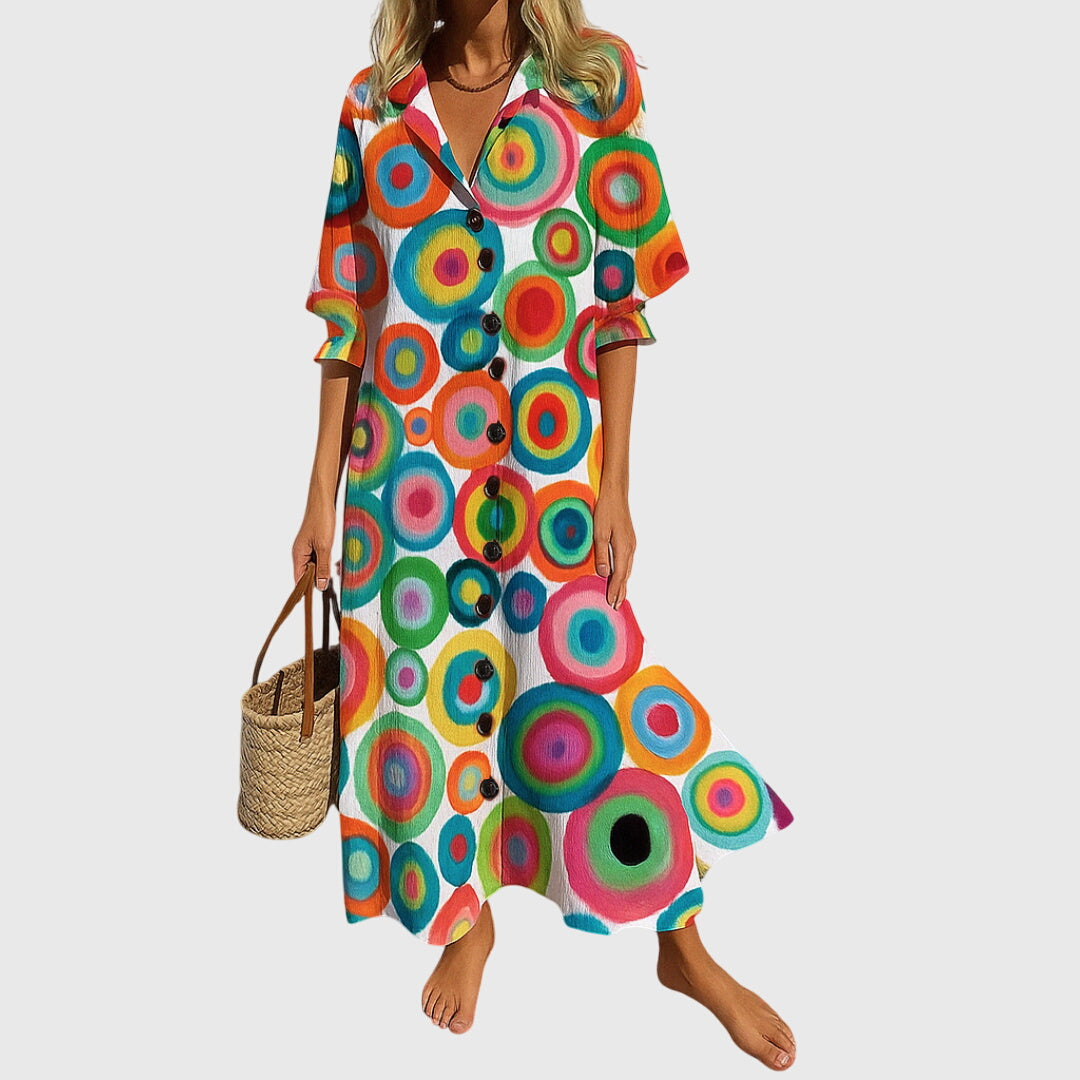 Bente | Robe Élégante Amincissante