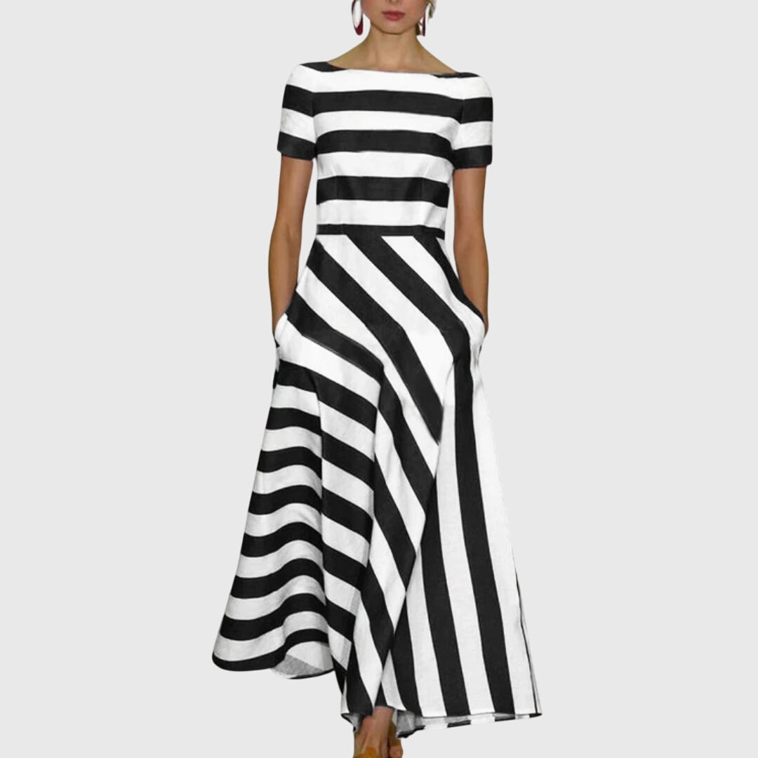 Nora | Robe Rayée