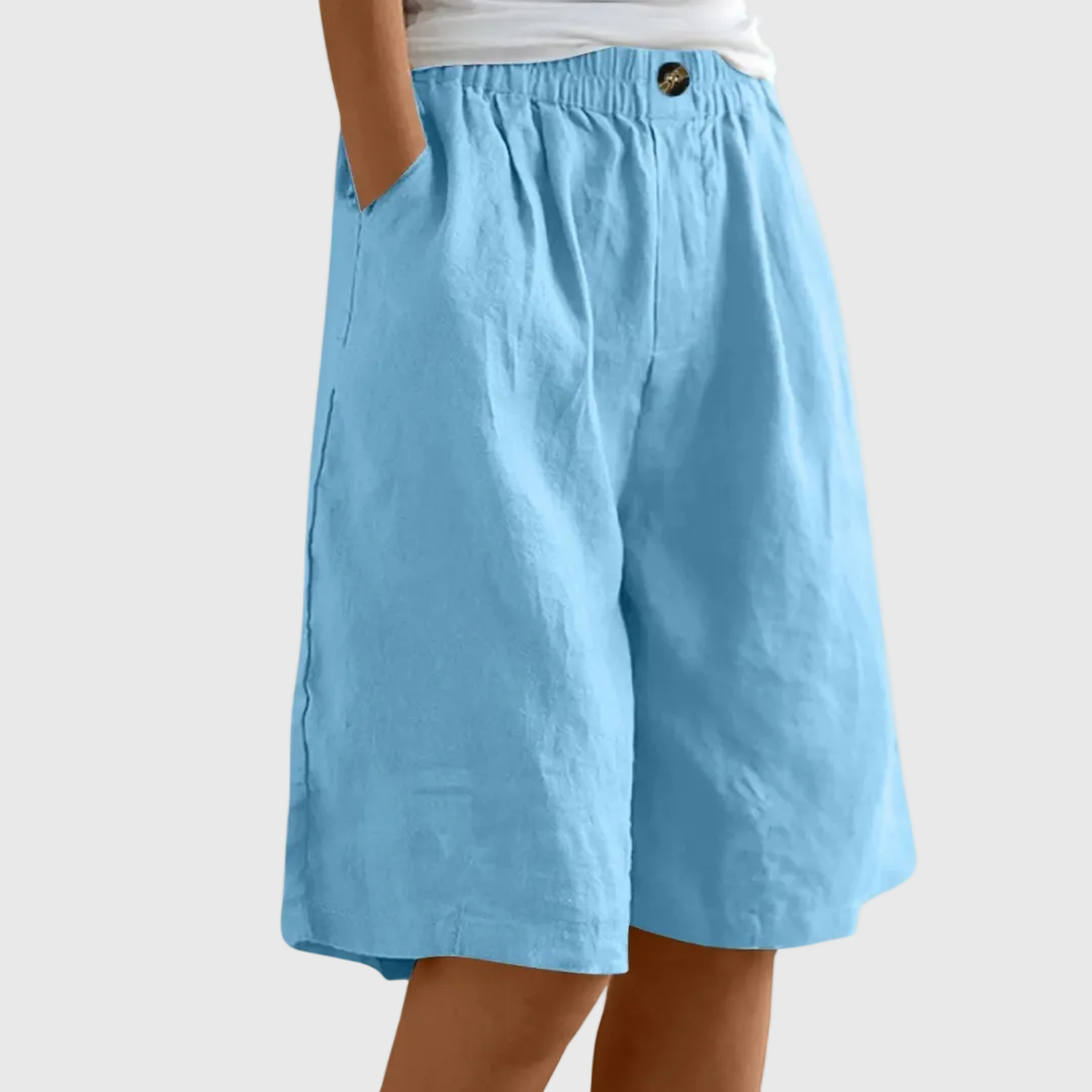 THÉO & MARCELLE PARIS | Shorts Amples Taille Élastique Ella