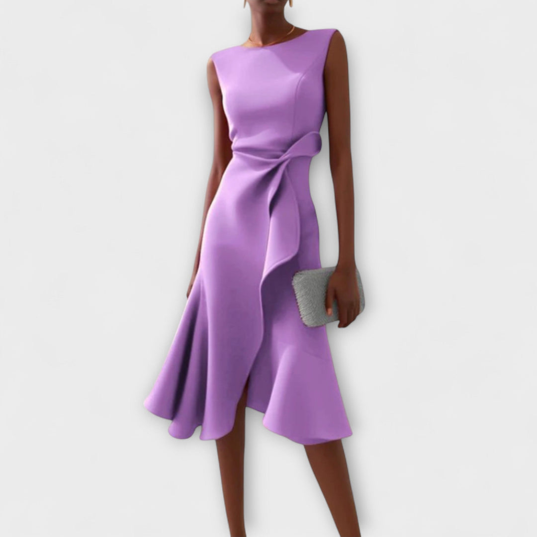 Misty | Robe Midi Sophistiquée