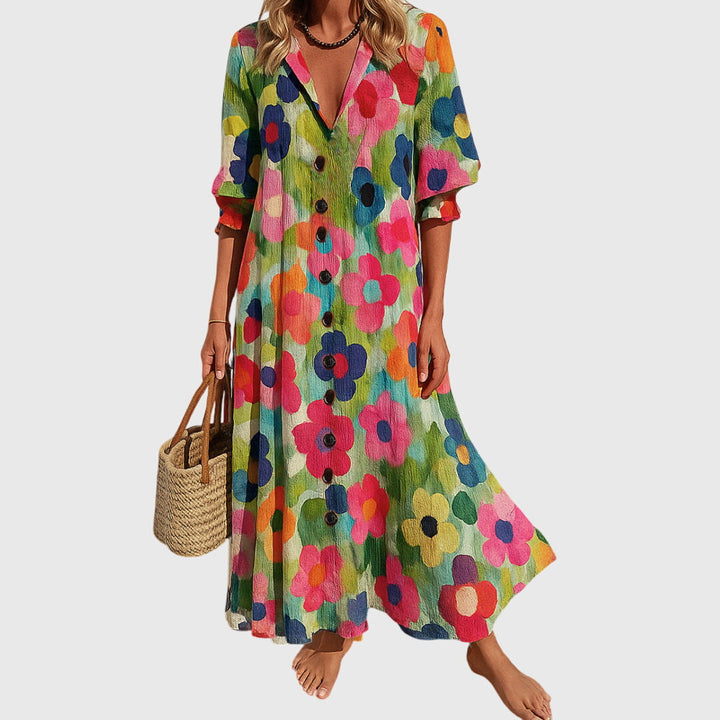 Bente | Robe Élégante Amincissante