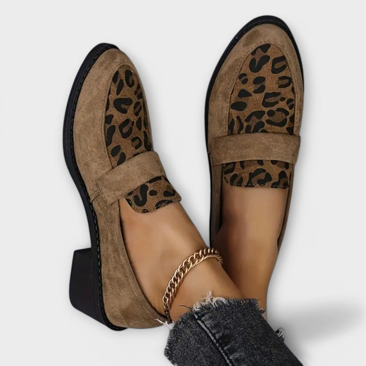 Aurora - Chaussures élégantes pour femmes avec motif léopard