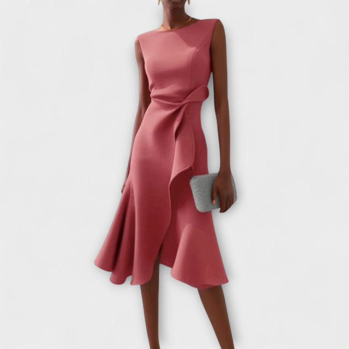 Misty | Robe Midi Sophistiquée