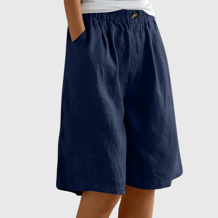THÉO & MARCELLE PARIS | Shorts Amples Taille Élastique Ella