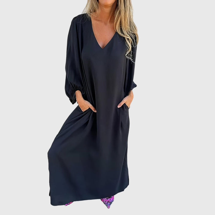 Vanessa | Robe Longue Boho avec Poches