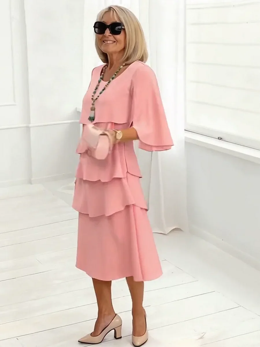 Charlotte | Robe Midi Élégante