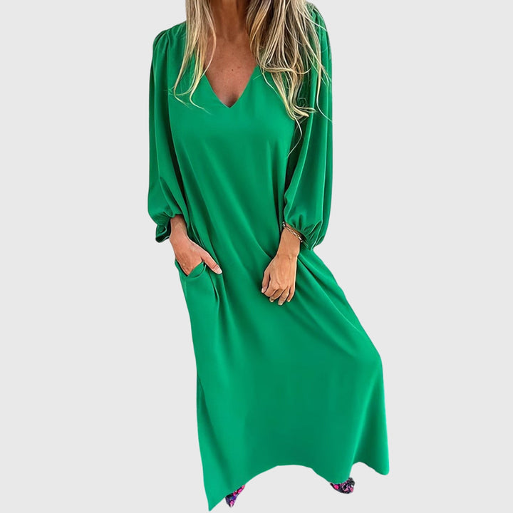 Vanessa | Robe Longue Boho avec Poches