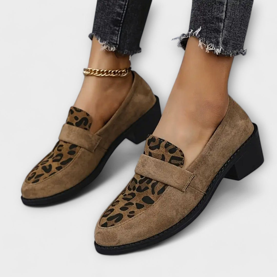 Aurora - Chaussures élégantes pour femmes avec motif léopard